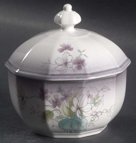 Botany Sugar Bowl & Lid