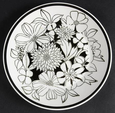 Bouquet Salad Plate by Mikasa
