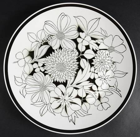 Bouquet 12" Chop Plate (Round Platter)