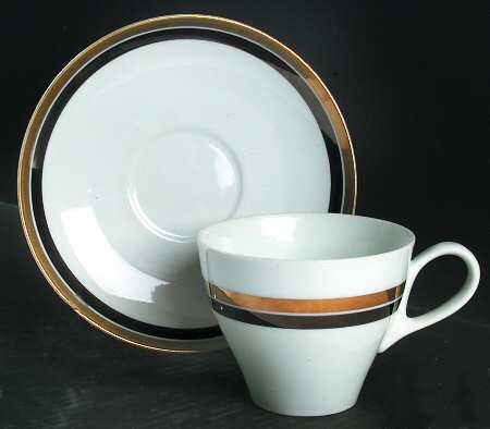 Boutique  Flat Cup & Saucer Set