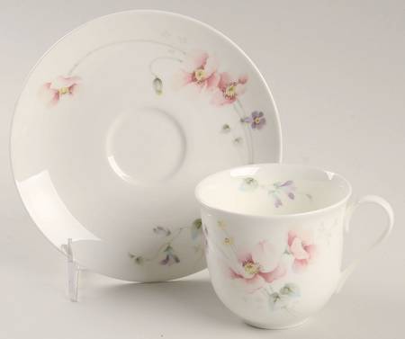 Bon Vivant Flat Cup & Saucer Set