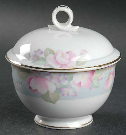 Braemar Gray Sugar Bowl & Lid