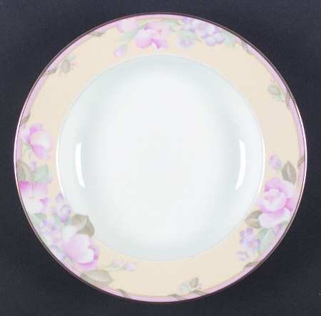 Braemar Yellow Rim Soup Bowl