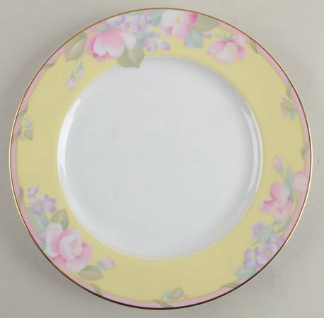 Braemar Yellow Salad Plate