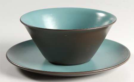 Bristol Blue Gravy Boat & Underplate