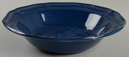 Bristol Blue 9" Round Vegetable Bowl