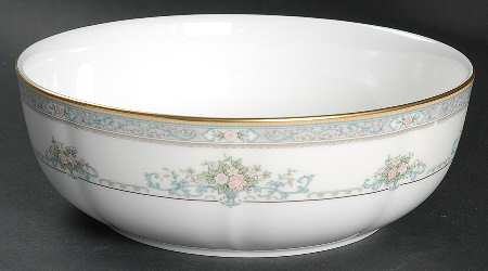 Bridal Bouquet 8" Round Vegetable Bowl