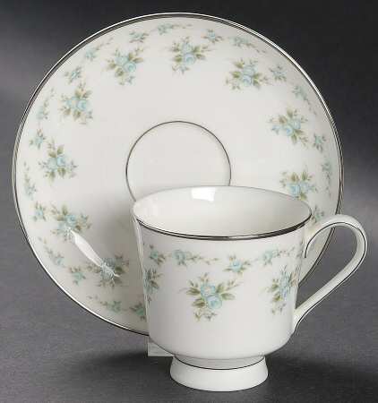 Brearley Footed Demitasse Cup & Saucer Set