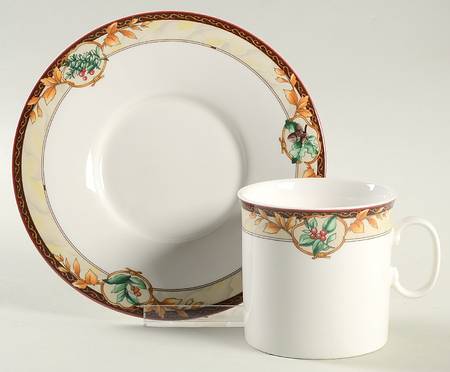Breckenridge Flat Cup & Saucer Set