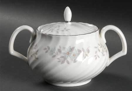 Breton Sugar Bowl & Lid