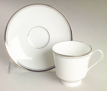 Briarcliffe Footed Demitasse Cup & Saucer Set