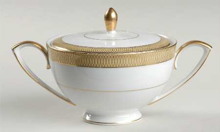 Bristol Sugar Bowl & Lid