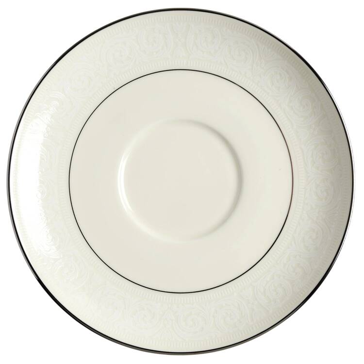 Bridal Lace Saucer for Cream Soup Bowl