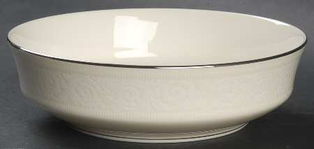 Bridal Lace Coupe Soup Bowl by Mikasa