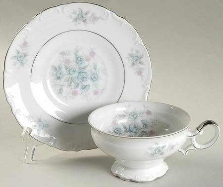 Bryn Mawr White Bread & Butter Plate