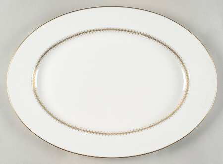 Bryn Mawr 17" Oval Serving Platter
