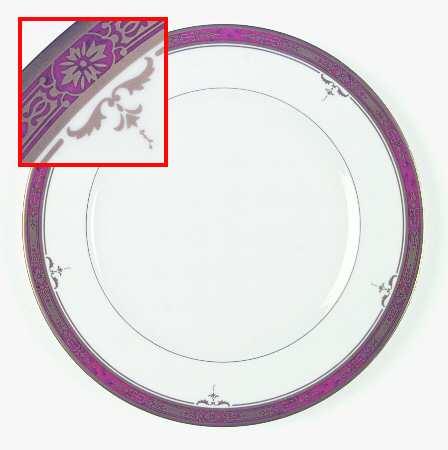 Brittany Red Dinner Plate