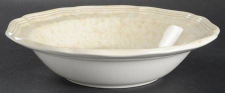 Brown Sugar 9" Round Vegetable Bowl