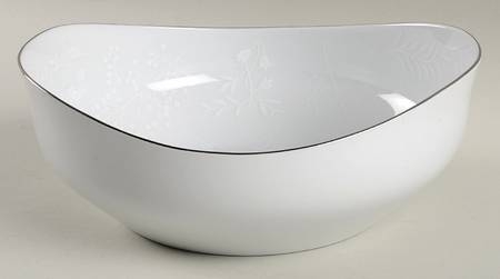 Bridal Veil 8" Round Vegetable Bowl