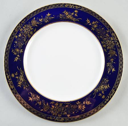 Buckingham Cobalt Blue Dinner Plate
