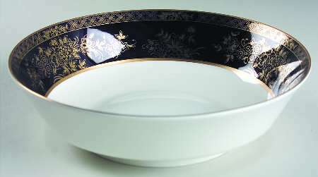 Buckingham Cobalt Blue 8" Round Vegetable Bowl