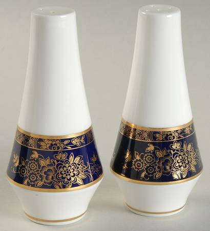 Buckingham Cobalt Blue Salt & Pepper Set