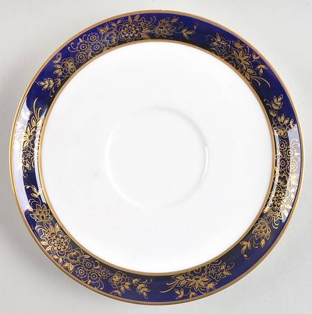 Buckingham Cobalt Blue Saucer