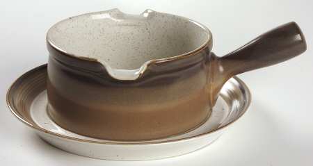 Buckskin Gravy Boat & Underplate