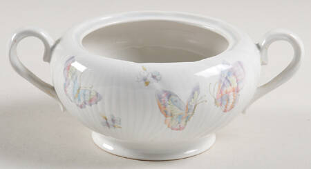 Butterfly Kiss Sugar Bowl No Lid