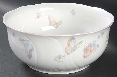 Butterfly Kiss 8" Round Vegetable Bowl