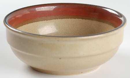 Burgundy Coupe Cereal Bowl