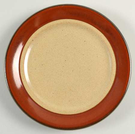 Burgundy Salad Plate