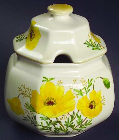 Buttercup Sugar Bowl & Lid