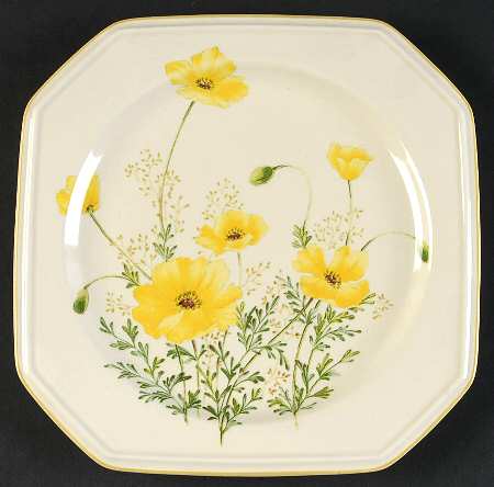 Buttercup Bread & Butter Plate