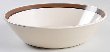 Cafe Au Lait 8" Round Vegetable Bowl