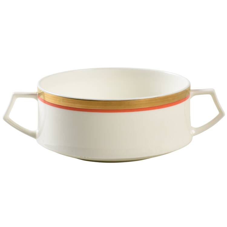 Cabernet Flat Cream Soup Bowl