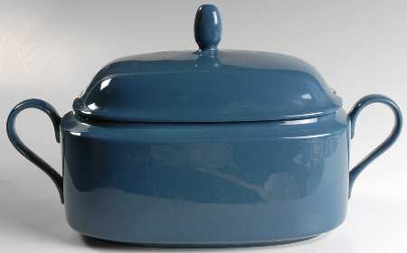 Caribbean Blue Tureen &  Lid