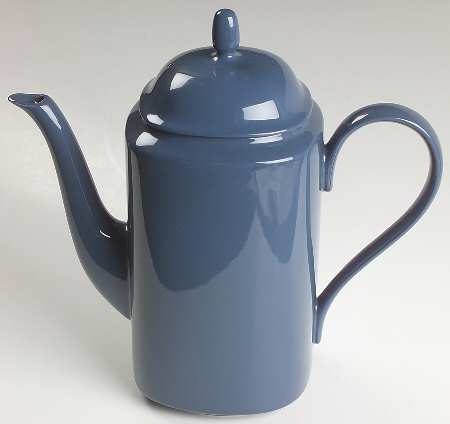 Caribbean Blue Coffee Pot & Lid