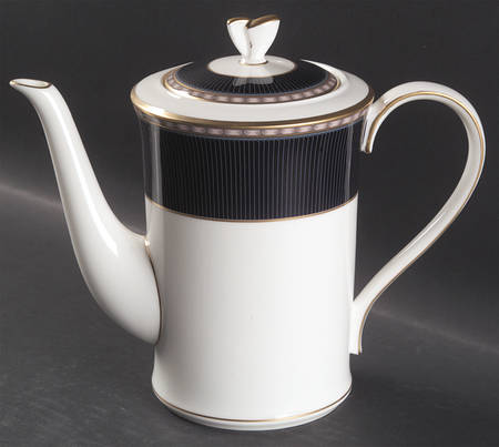 Castle Blue Coffee Pot & Lid