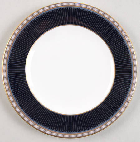 Castle Blue Bread & Butter Plate
