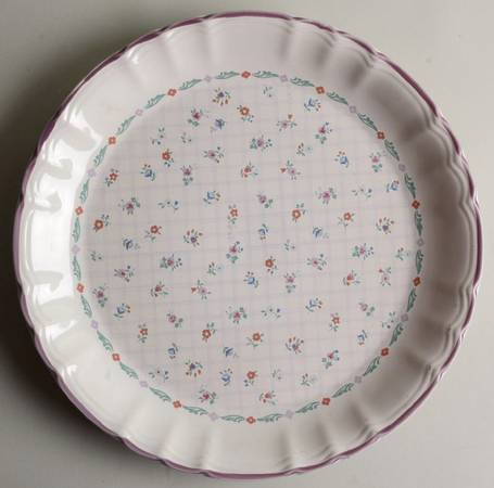 Calico Chintz 12" Chop Plate (Round Platter)