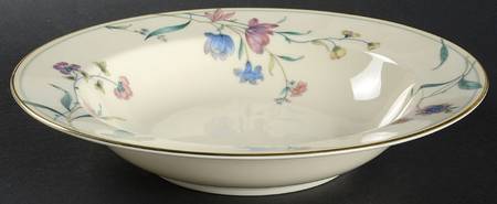Carnation Garden 10" Round Vegetable Bowl