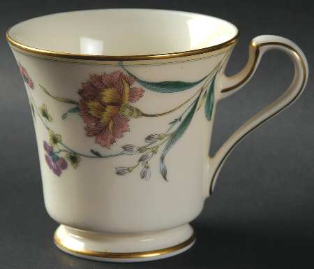 Carnation Garden Footed Cup