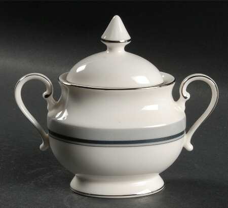 Cameron Gray Sugar Bowl & Lid