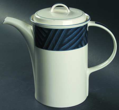 Calypso Blue Coffee Pot & Lid