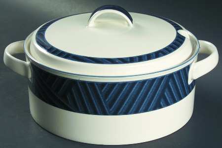 Calypso Blue Tureen &  Lid