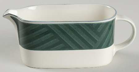 Calypso Green Gravy Boat