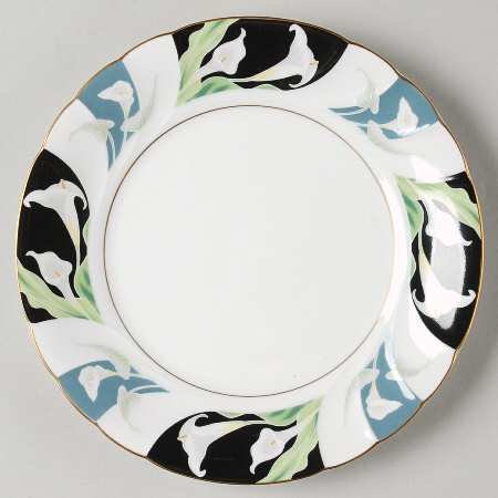 Calla Lily Salad Plate