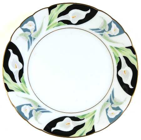Calla Lily Bread & Butter Plate