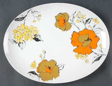 Calypso 14" Oval Serving Platter